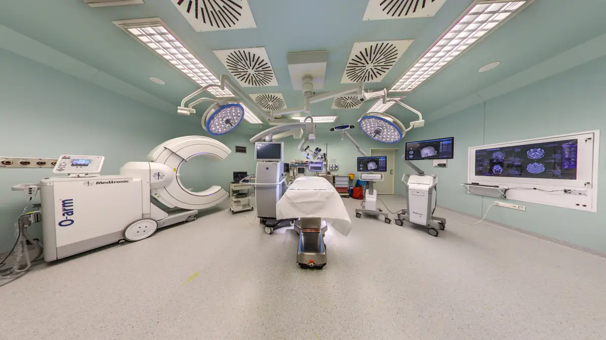 Une salle d'opération moderne à l'Anadolu Medical Center